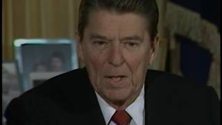 President Reagan’s Remarks on the MX Missile in the Oval Office on December 10, 1982