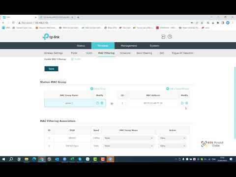 [TP-Link] Install MAC Filter on WiFi Access Point EAP223