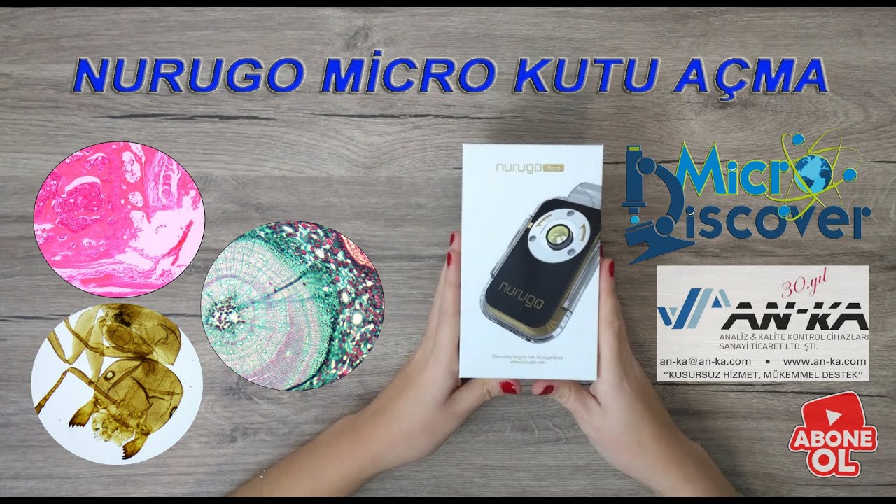 NURUGO Microscope smartphone Micro, 400X