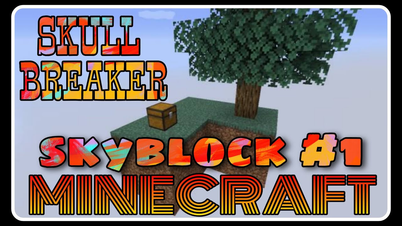 MINECRAFT | SKYBLOCK #1 | FUNNY CONTENT | COBBLESTONE GENERATOR | - YouTube