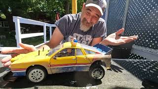Tamiya 037 Lancia pt4, 4 person Build off, Paint and light finished #tamiya #lancia037