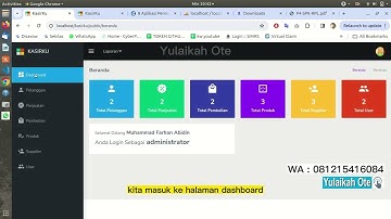 SIAP UKK 2025! Inilah Aplikasi Kasir Berbasis WEB menggunakan PHP Framework LARAVEL Lulus 100%