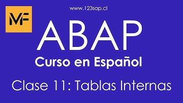 Curso de Abap Español - Clase 11 - Tablas internas SAP - Gratis - Chile