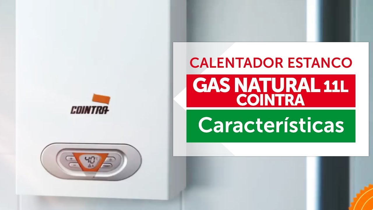 Calentador de gas COINTRA CPE T 11L natural