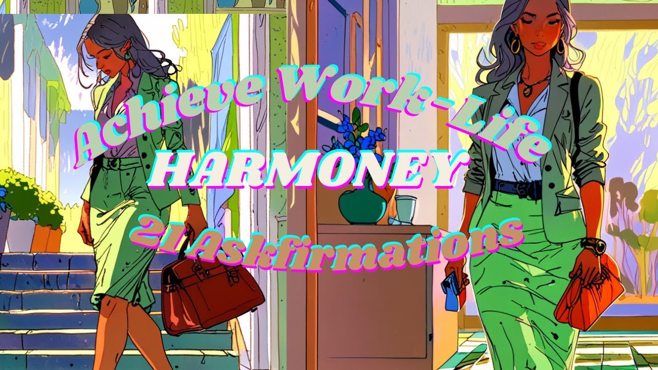 21 Askfirmations to Achieve Work-Life Balance Effortlessly | Manifest ...