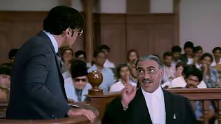 इस पुरे केस की तकदीर मेरे हाथों में हैं, और तेरी जान दाव पर - जबरदस्त सीन - Amrish Puri Action Scene