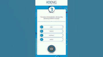 Learn Introduction To SQL Databases-55315 online | Koenig Solutions