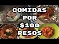 Menú Semanal # 5 Comidas por $100 pesos/FABI CEA