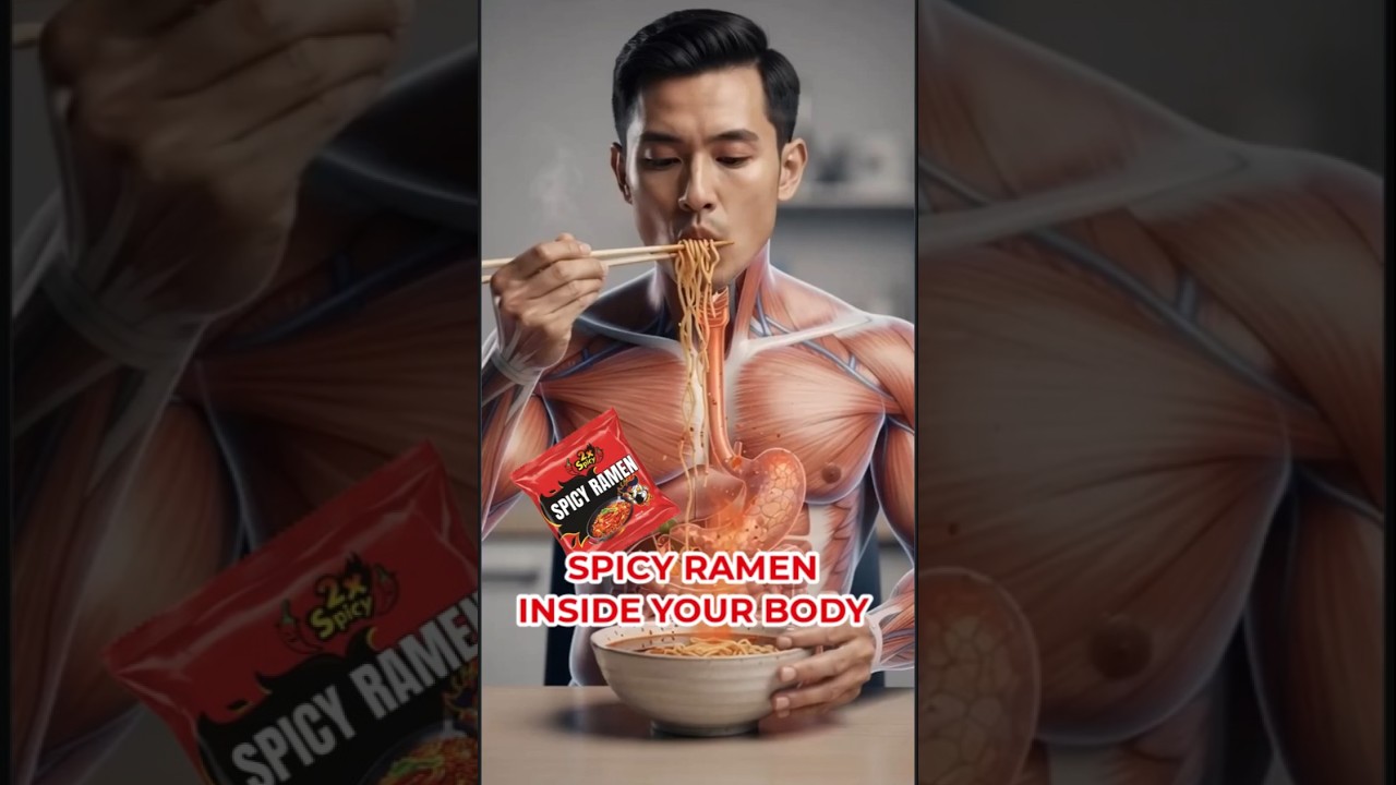 What happens to your body when you eat spicy RAMEN? 