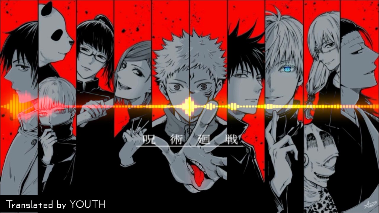 Jujutsu Kaisen OP - Kaikai Kitan #jujustukaisen #eve #anime  #animemusicvideo #animetheme #animesong #anisong, By ROMI