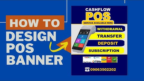 How to Design POS banner with Corel draw step by step tutorial 2023 |Corel draw | Samuel Graphics