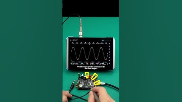 FNIRSI DPOS350P Oscilloscope SA FRA DDS | How to Test A Crystal Oscillator #fnirsi #dpos350p #howto