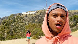 Climbing The Hollywood Sign