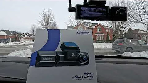 AZDOME M550 Dash Cam Is A Must Have! 3 Channel 4K Dash Cam Installation, Unboxing and Review!