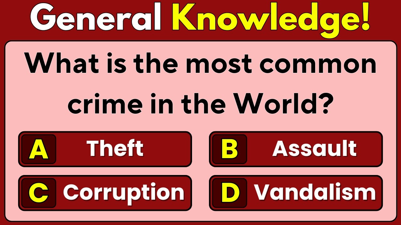 General Knowledge | Mixed Trivia | General Knowledge Quiz| Trivia Quiz| Trivia Quiz | Quiz| Pub Quiz
