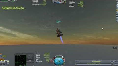KSP 1.10.1 Modular missile Sample