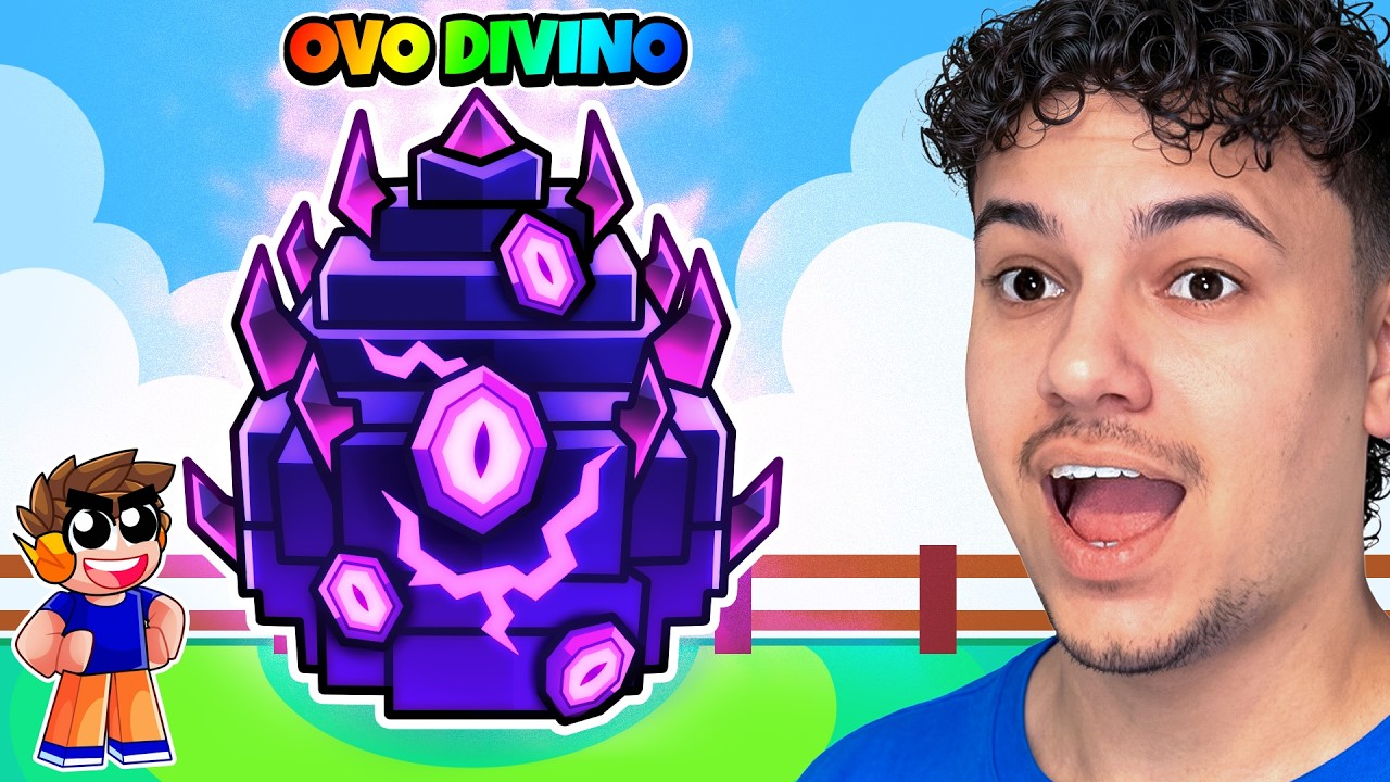 ABRI UM OVO GIGANTE NO ROUBE UM OVO!