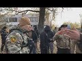 К бою! Полиция открыла ОГОНЬ при столкновении с нациками в Донбассе
