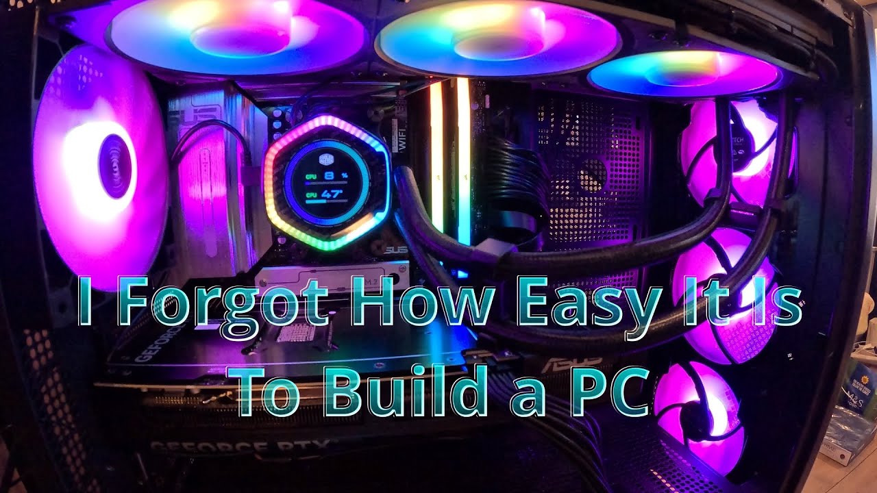 Mega Work/Gaming PC build in under 4 mins - YouTube