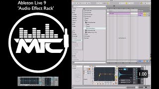 Ableton Live  - How To Use An Audio Effect Rack