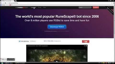 How to download and use RSbot/ powerbot