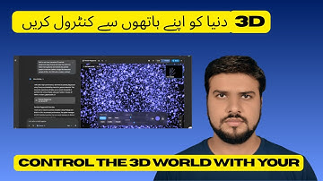 I Built a 3D Particle Universe Controlled by AI Hand Gestures!