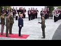 President Trump Participates in an Arrival Ceremony, Sep. 12, 2026