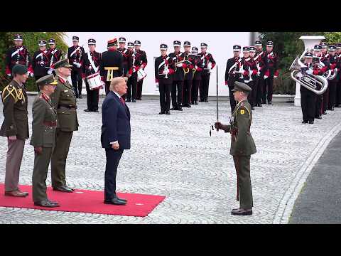 President Trump Participates in an Arrival Ceremony, Sep. 12, 2026