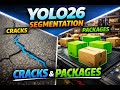 Crack and Package Segmentation Using YOLO26