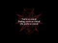 Slipknot - Critical Darling [Lyrics Video]