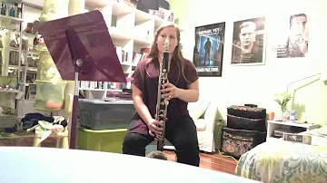 Bass Clarinet Concert A Major Scale