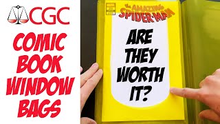 Review of CGC Comic Books Window Bags (Are They Worth It?)