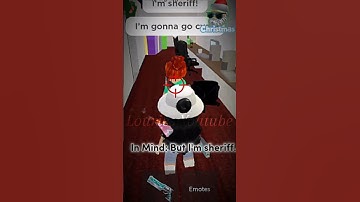 I got a bad feeling about you!! #robloxshorts #roblox #mm2 #mm2edit #murdermystery2