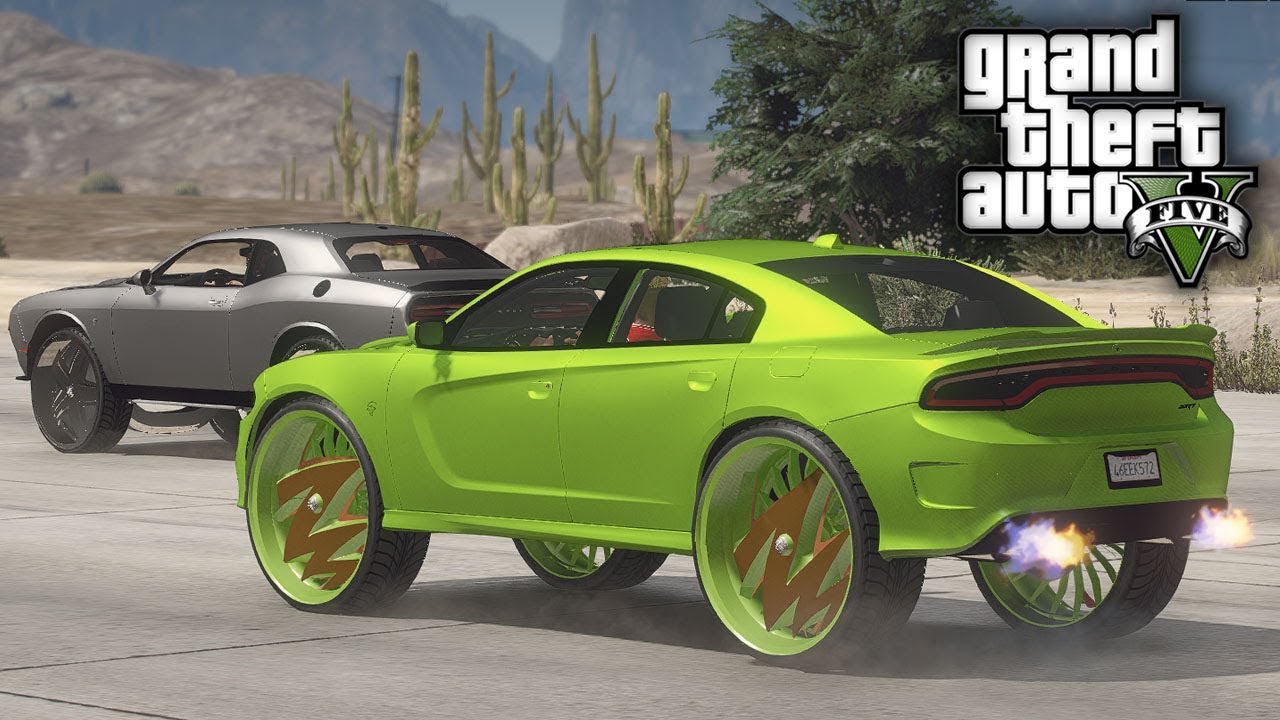 GTA 5 Real Hood Life #74 Hellcat Donk Drag Racing! (GTA 5 Hood Life ...