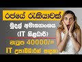 Government Jobs Vacancies In Sri Lanka 2021 | ICT Officer - Ministry of Finance