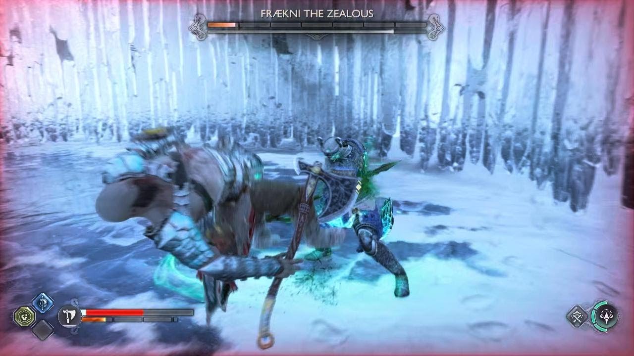 God of War Ragnarok first Zealot battle YouTube