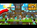 making the STRONGEST Minecraft FORTRESS for a WAR! (Hide Or War #1)