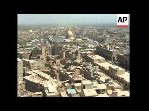 Pilgrims in Karbala for ceremonies on birthday of saint