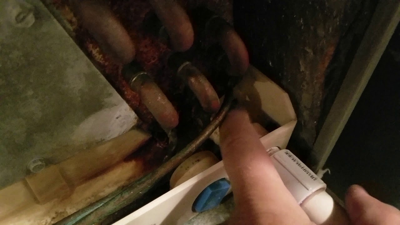 Air conditioner leaking water: FIXED! - YouTube