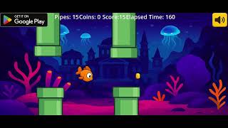 Flappy Fish Gameplay – Can You Beat My High Score? screenshot 2