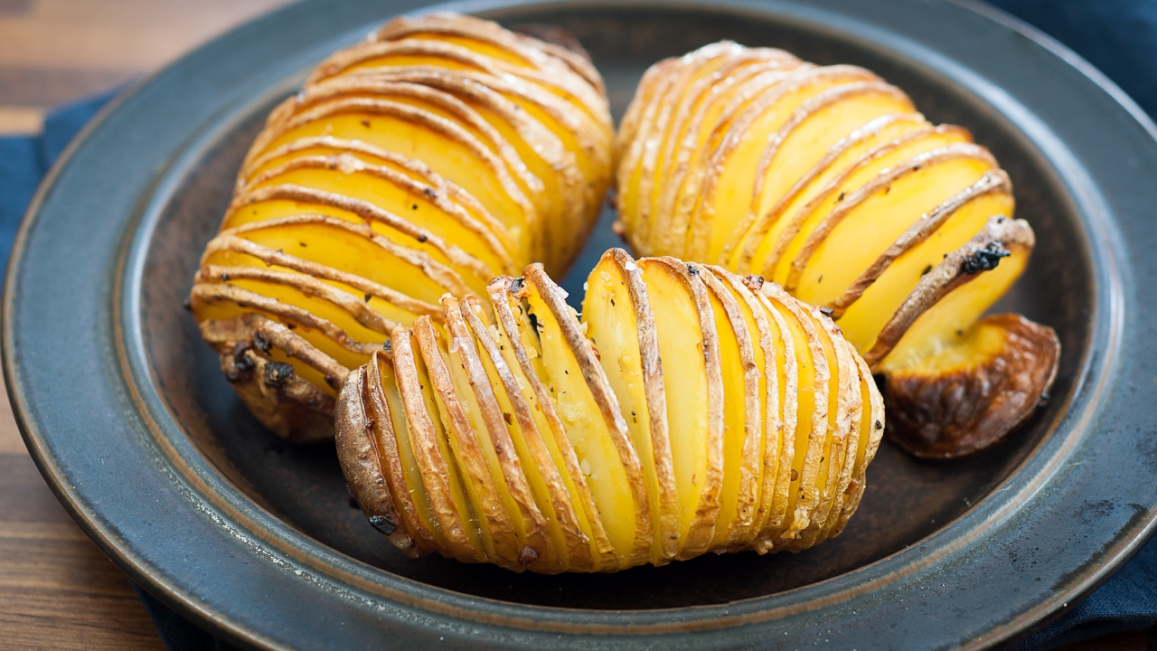 Hasselback Potatoes