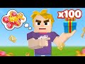 Opening 100 Gifts in Bedwars Blockman Go Bedwars Opening 100 Gifts in Bedwars Blockman Go Bedwars
