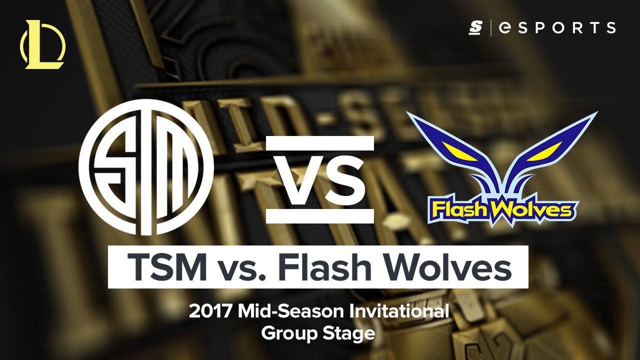 HIGHLIGHTS: Team SoloMid vs. Flash Wolves (2017 MSI Group Stage)