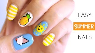 nail nails summer easy