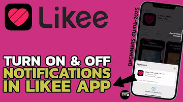 How to Turn Notifications On and Off in Likee App | Step-by-Step Guide