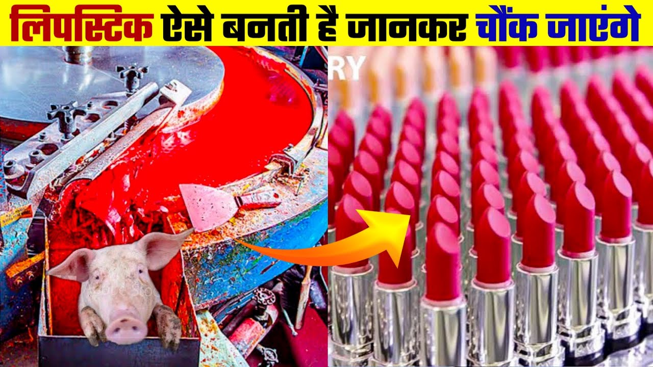 लिपस्टिक कैसे बनती है Lipstick Kaise Banta Hai How Lipstick is Made