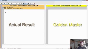 Using ApprovalTests in .Net 01 MsTest