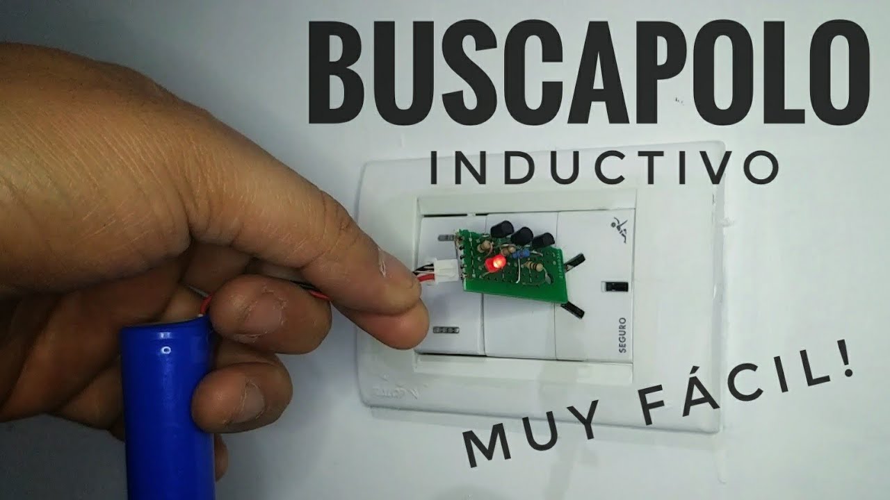 Buscapolo Inductivo Casero - Detector de Tensión sin Contacto - YouTube