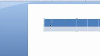 Powerpoint 2007 - Tabellen einfügen und formatieren