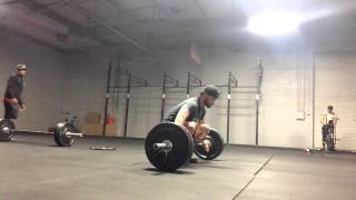 11/4/14 segmented snatch deadlifts